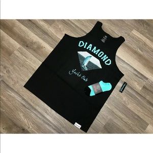 Diamond Supply Co. Yacht Club Tank Top & Sock
